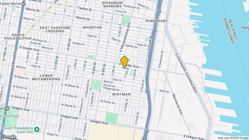 313 Winton St Map and Location Details