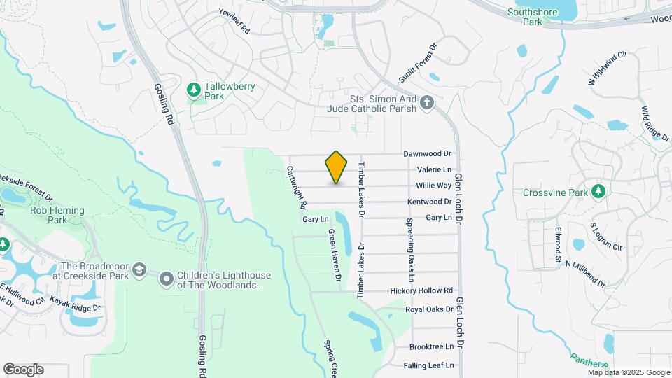 3529 Willie Way Map and Location Details