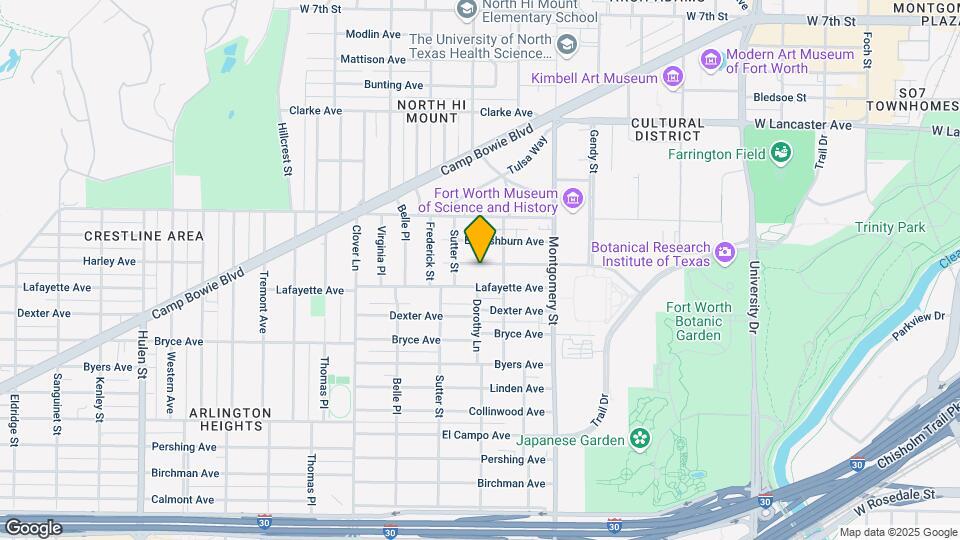 3721 Harley Ave Map and Location Details