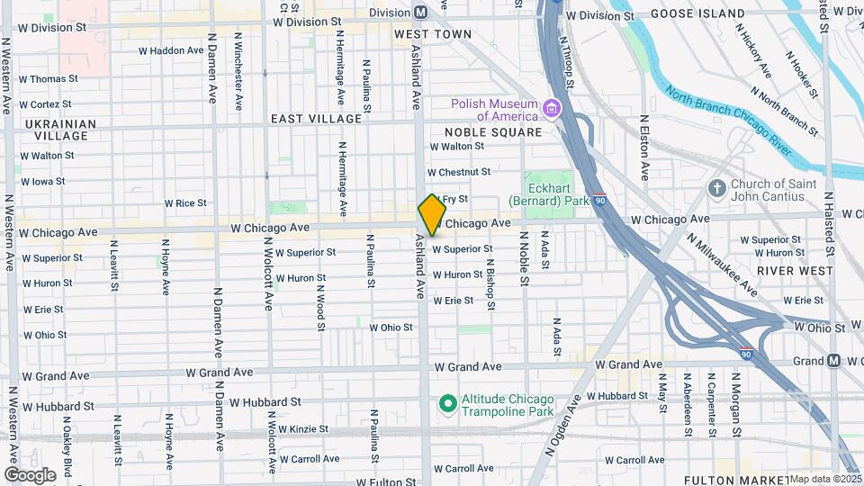 1528 W Superior St Map and Location Details