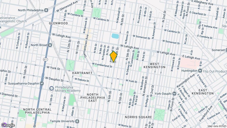 2506 N 6th St, Unit 2nd Fl R Mapa y Detalles de la Ubicación