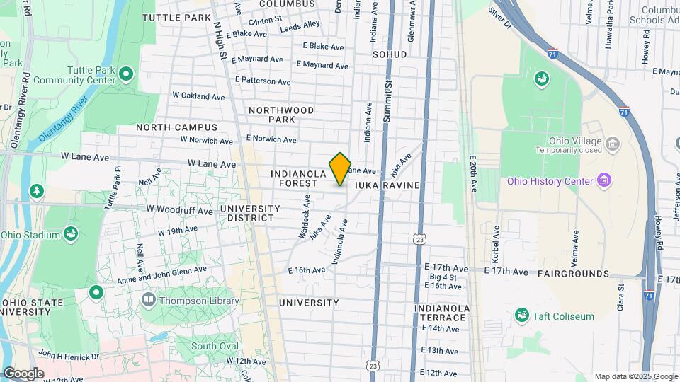 202 Frambes Ave Mapa y Detalles de la Ubicación