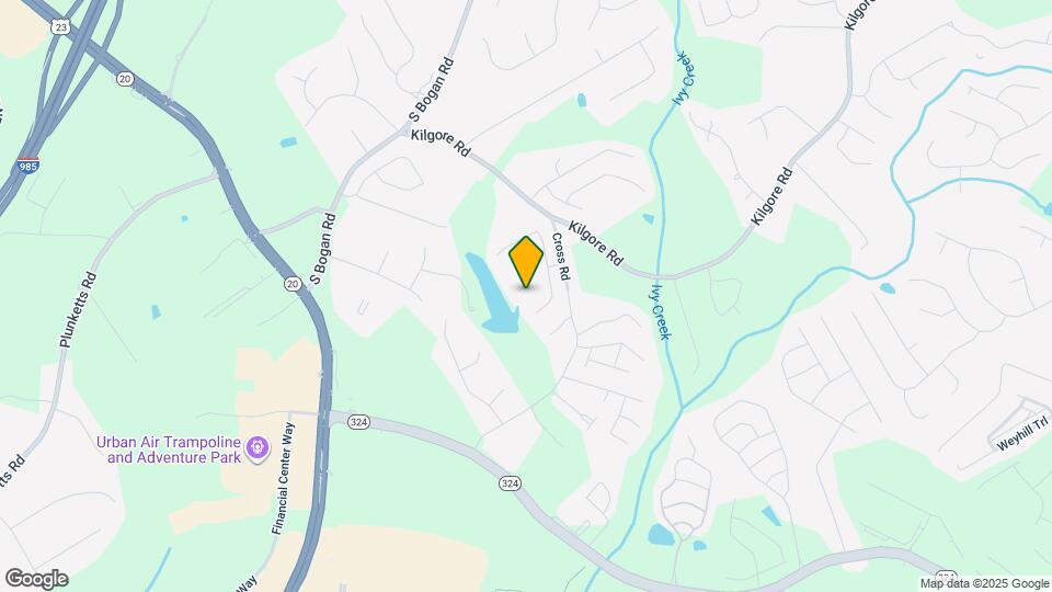 3525 Fallen Oak Ln Map and Location Details