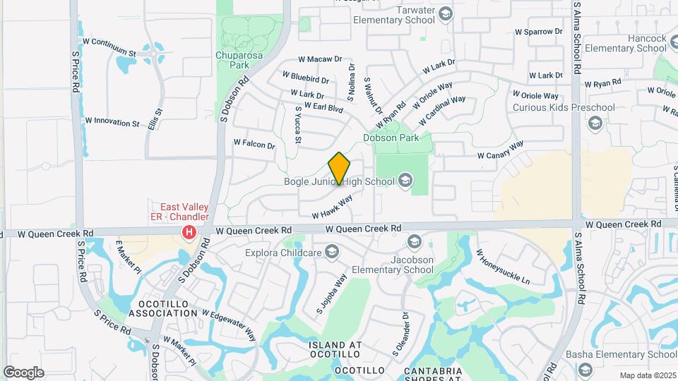 1787 W Canary Way Map and Location Details