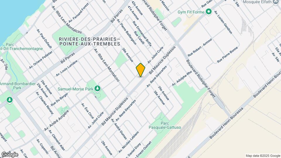 8743-8749 Maurice-Duplessis Boul Map and Location Details