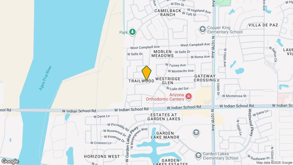 11124 W Heatherbrae Dr Mapa y Detalles de la Ubicación