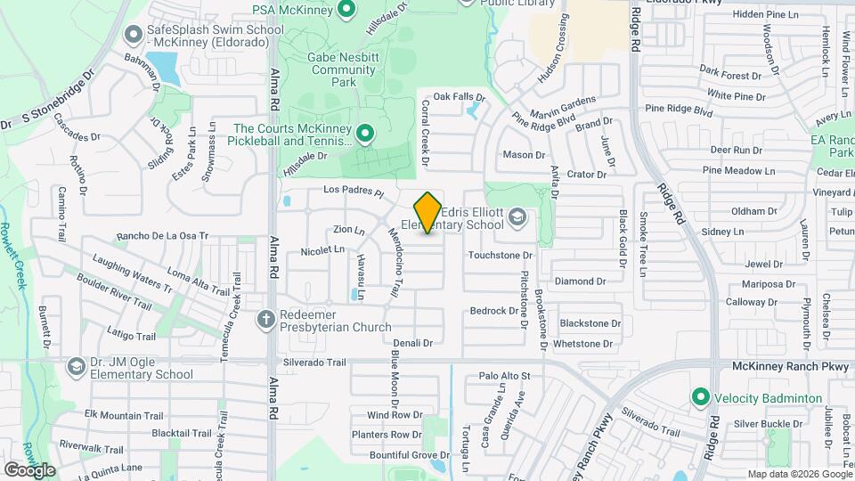 6816 Oconee Dr Map and Location Details