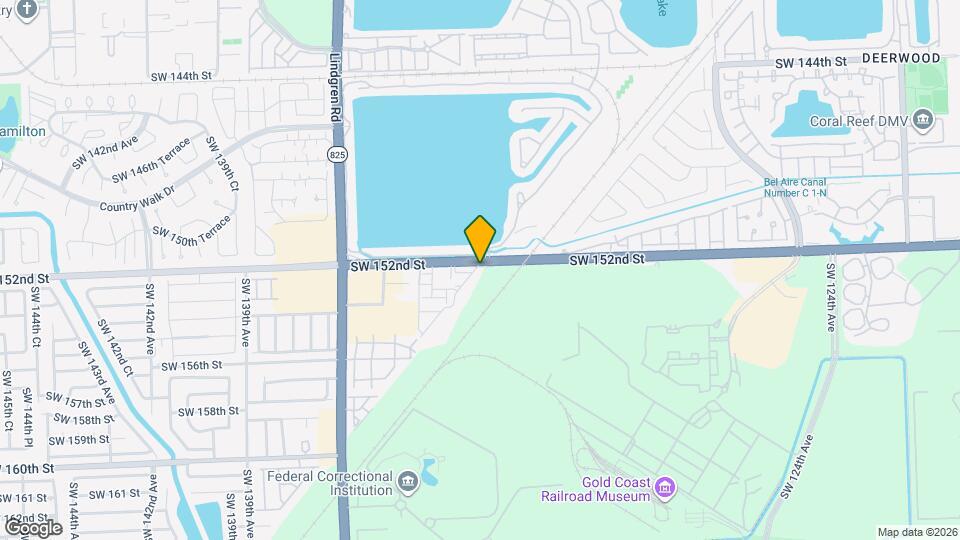 13302 SW 152nd St Map and Location Details