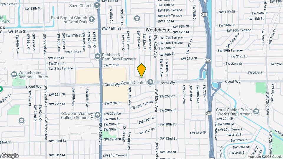 8299 Coral Wy-Unit -0 Mapa y Detalles de la Ubicación