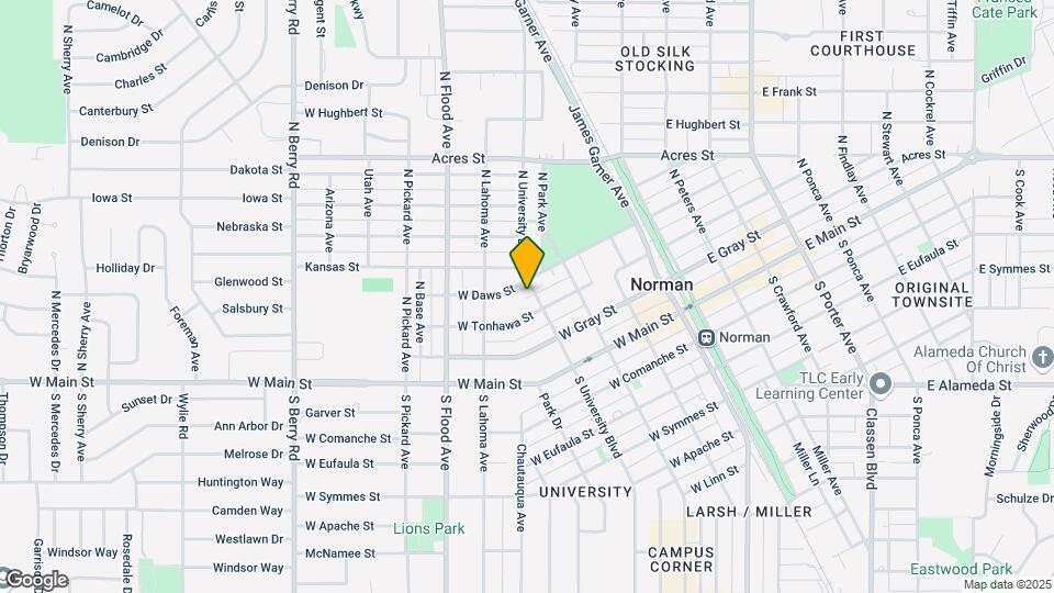 316 N University Blvd Map and Location Details