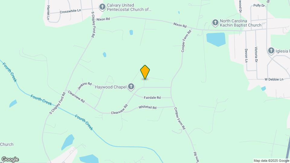 108 Rock Ave Map and Location Details