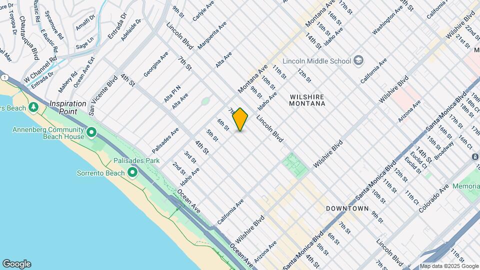 909 6th St Map and Location Details