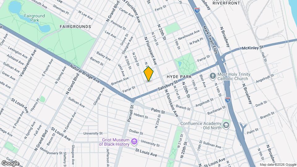 2218 Farrar St Map and Location Details