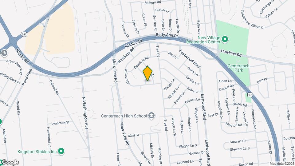 23 W Court Dr Map and Location Details