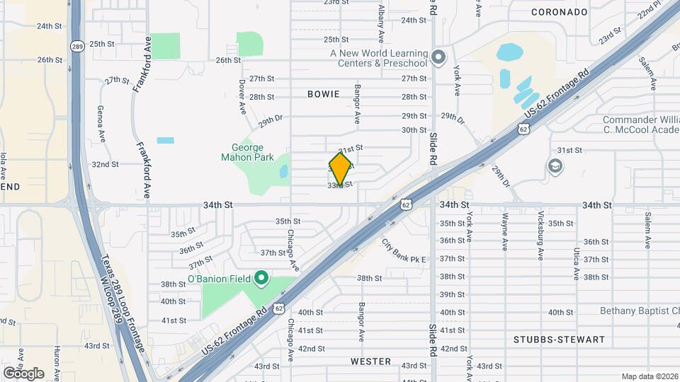 5409 33rd St Map and Location Details