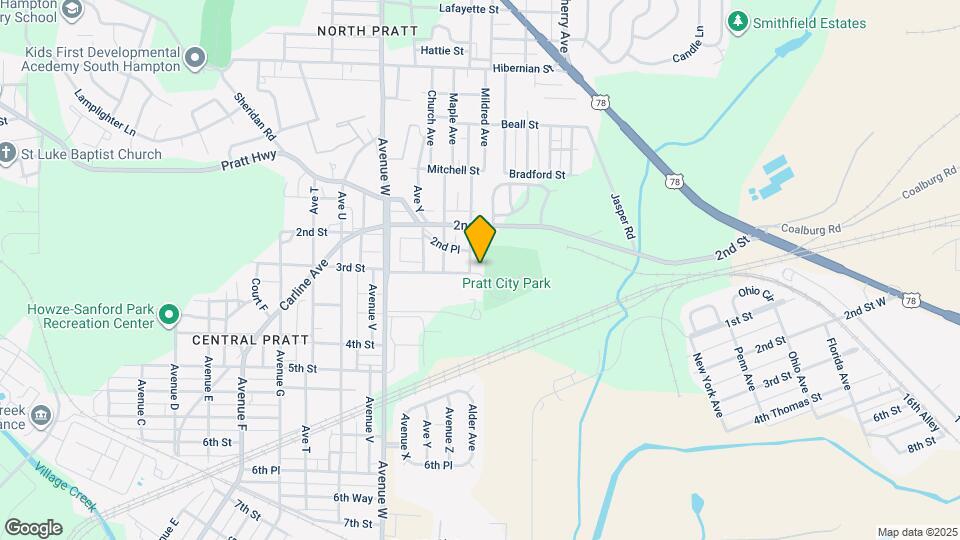 233 Alder Ave Map and Location Details