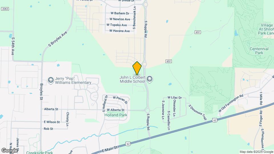 929 S Amarillo Ave Map and Location Details