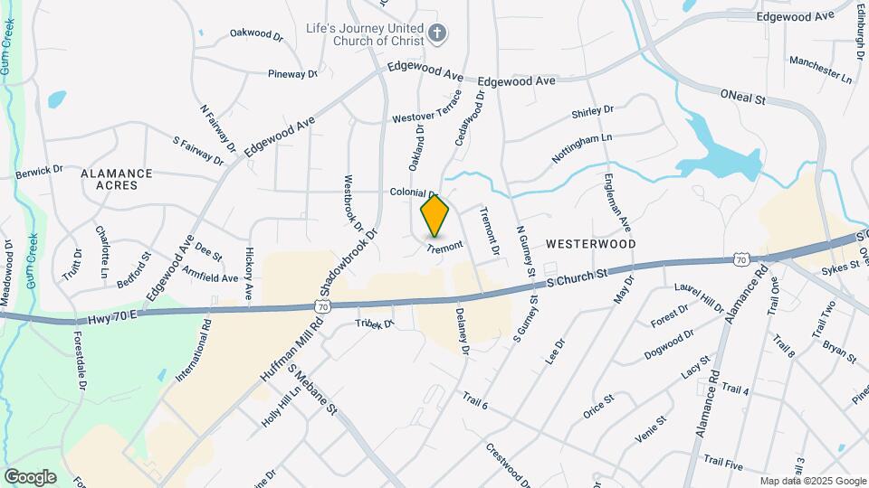 223 Oakland Dr Map and Location Details