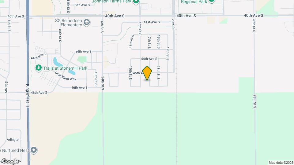 4543 17th St S Map and Location Details