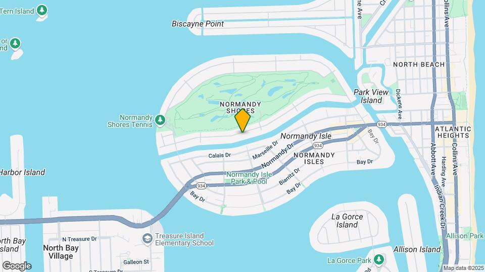 680 S Shore Dr Map and Location Details