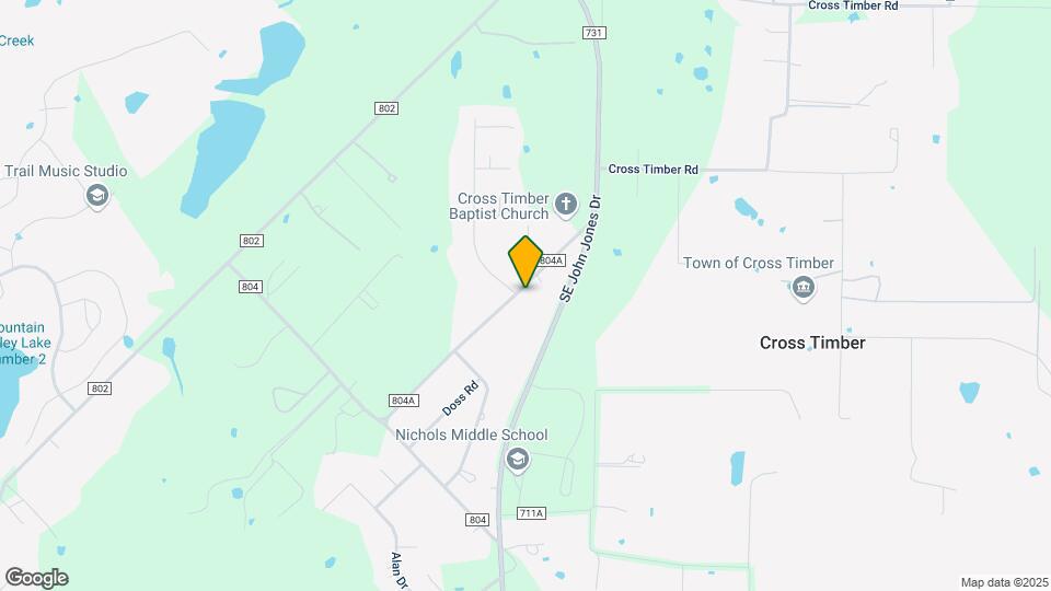 2629 County Rd 804A Map and Location Details