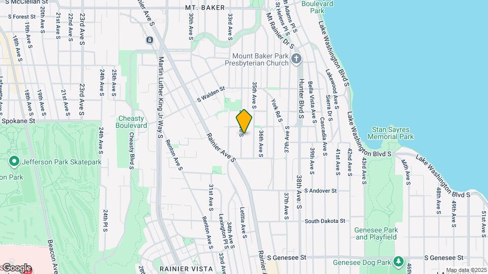 SPOKANE AT RAINIER COURT a 55+ Affordable Mapa y Detalles de la Ubicación