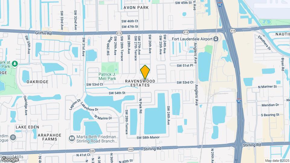 5320 SW 26th Ter Map and Location Details