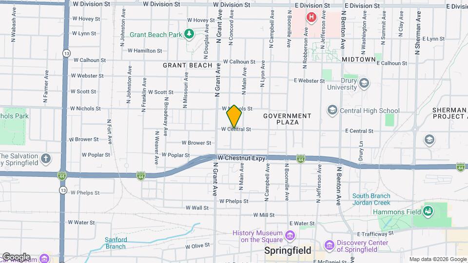 846 N Concord Ave Map and Location Details