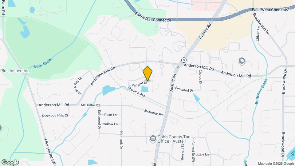 1945 Padgett Dr Map and Location Details