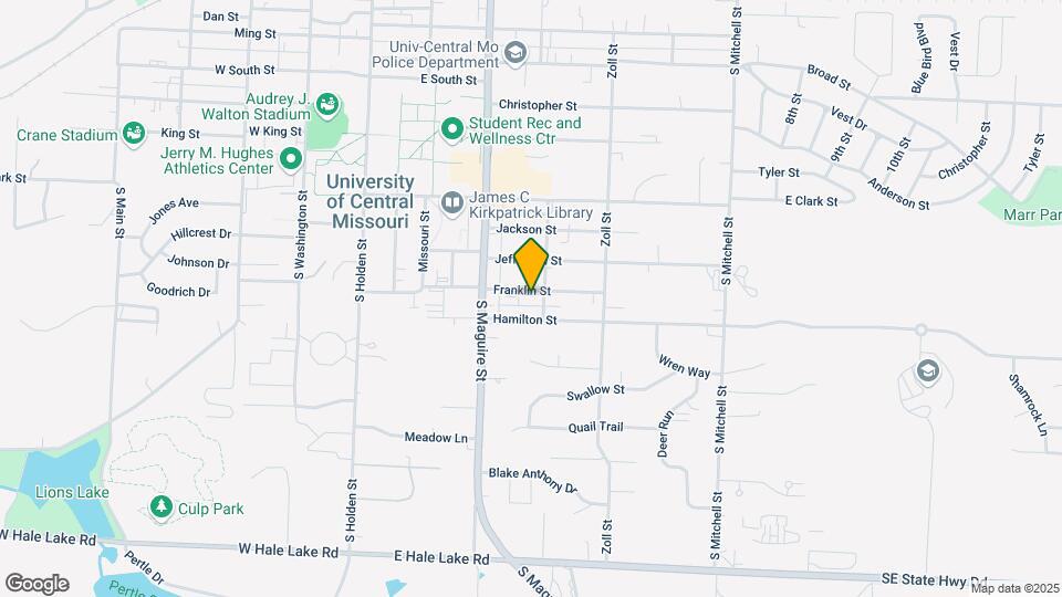 320 Franklin St Map and Location Details