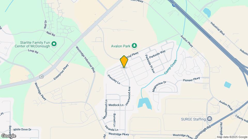501 Mariposa Ln Map and Location Details
