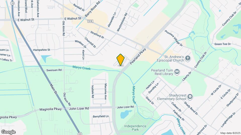 2900 Pearland Pkwy Map and Location Details
