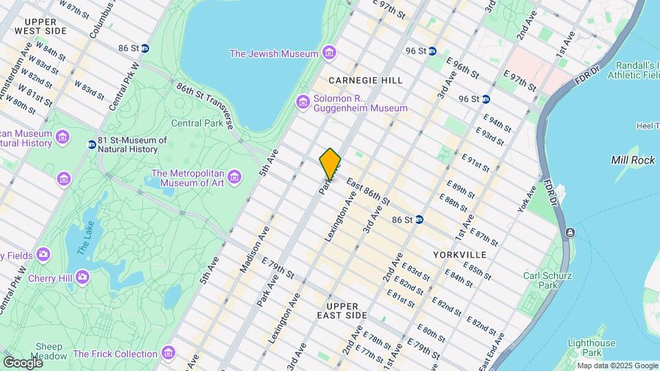 1021 Park Ave Map and Location Details