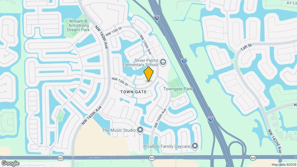 15590 NW 12th Ct Map and Location Details