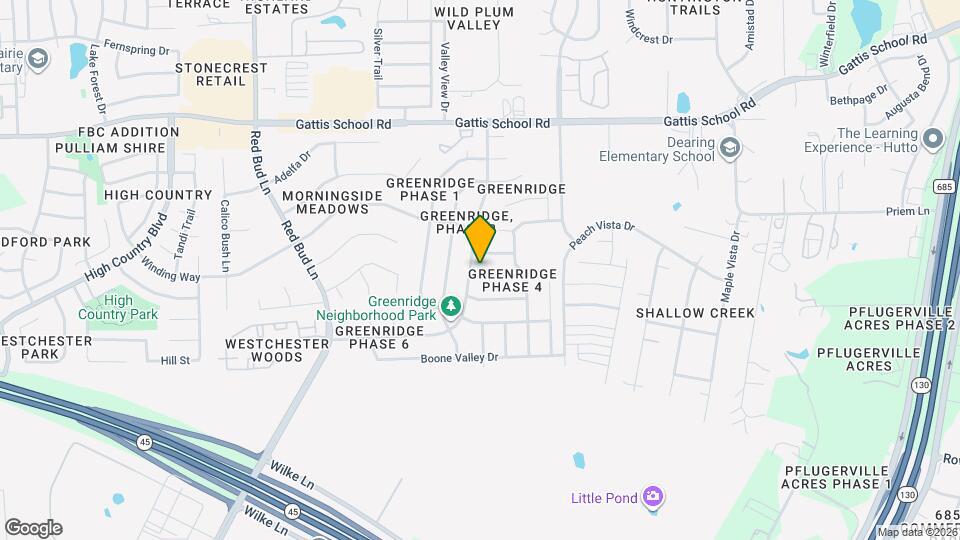 504 Castebar Dr Map and Location Details