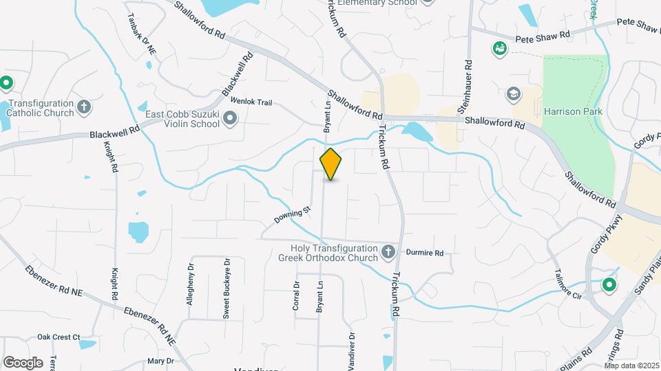 3562 Bryant Ln Map and Location Details