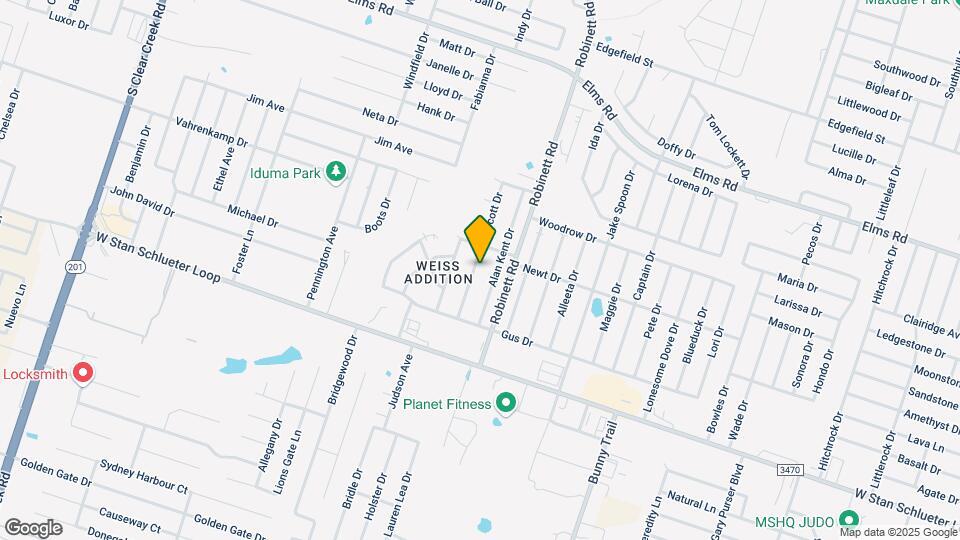 4404 Jeff Scott Dr Map and Location Details