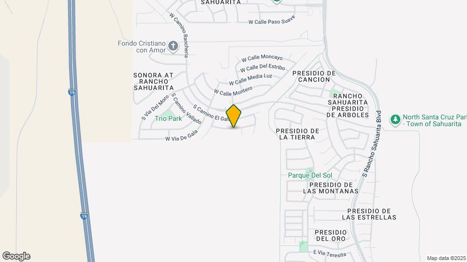 551 W Calle Sombra Linda Map and Location Details