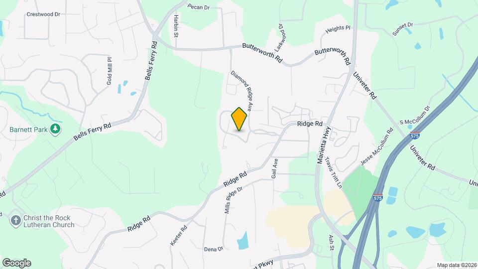 210 Diamond Valley Pass Mapa y Detalles de la Ubicación