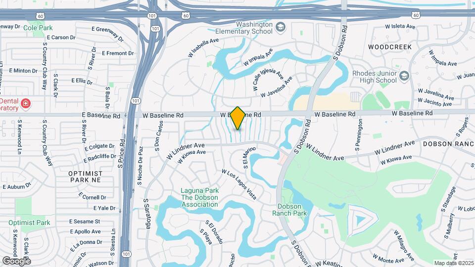2312 W Lindner Ave Mapa y Detalles de la Ubicación