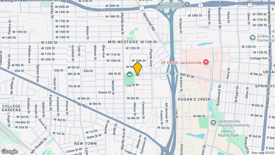 1231 MCCONIHE St Map and Location Details