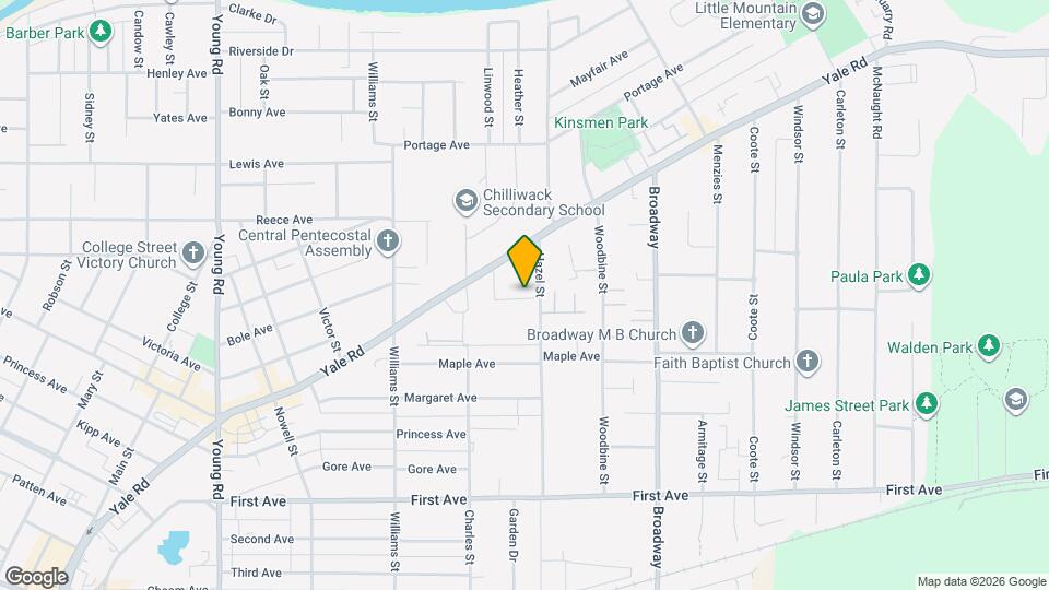 9495-9495 Hazel St Map and Location Details