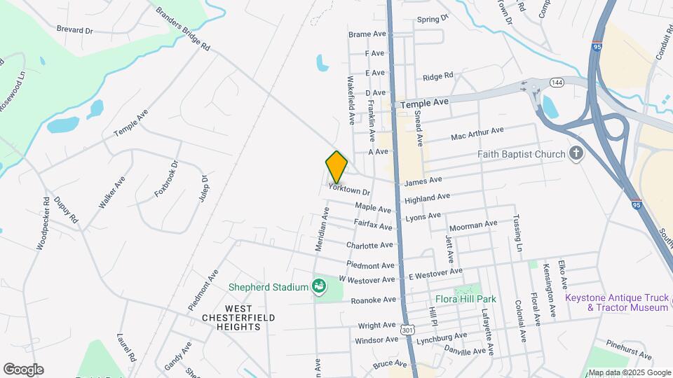 325 Yorktown Dr Map and Location Details