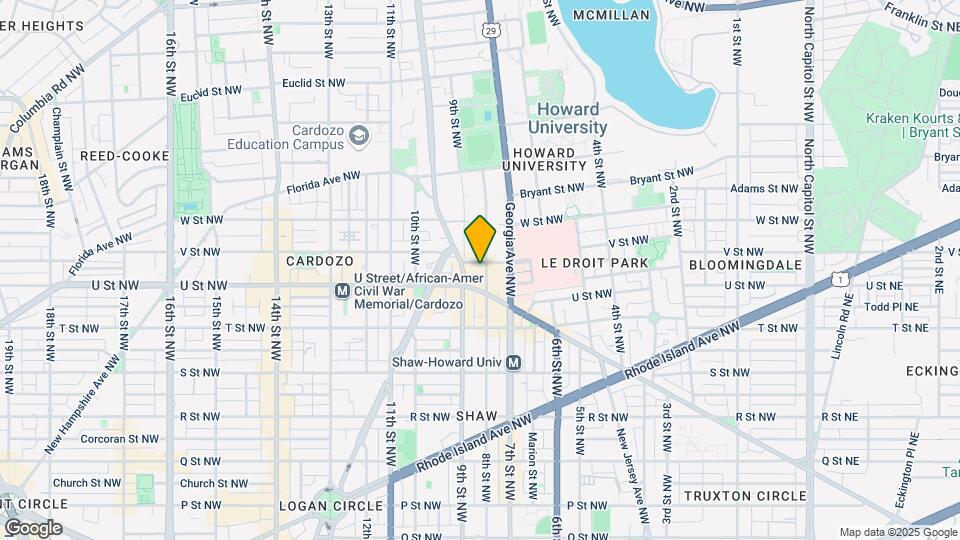 2030 8th St NW Map and Location Details