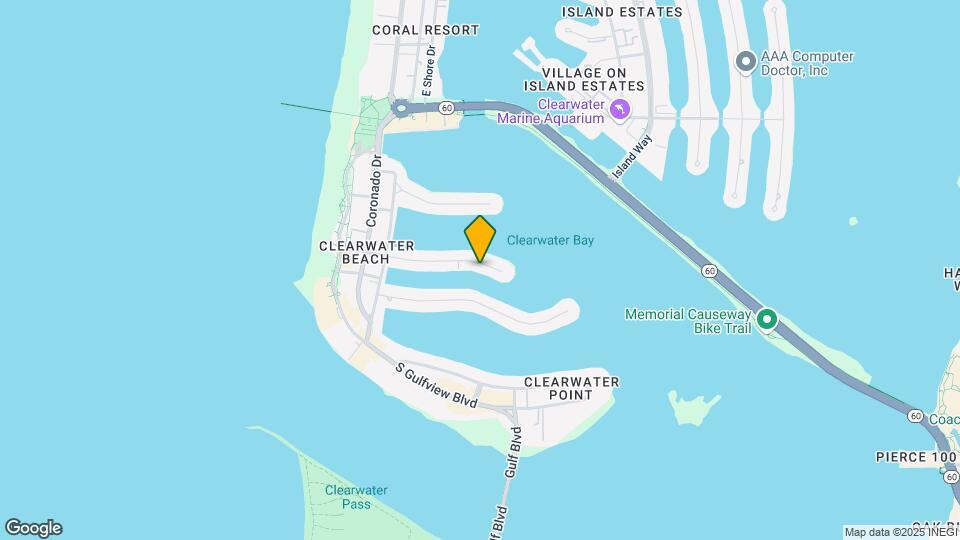Brightwater Cay Mapa y Detalles de la Ubicación