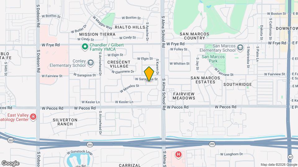 1112 W Morelos St Map and Location Details