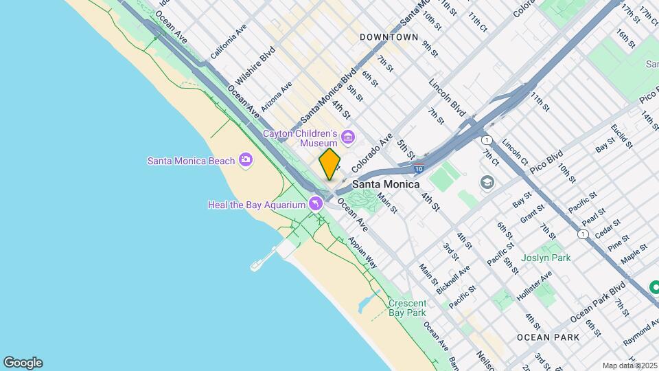 1541 Ocean Ave Map and Location Details