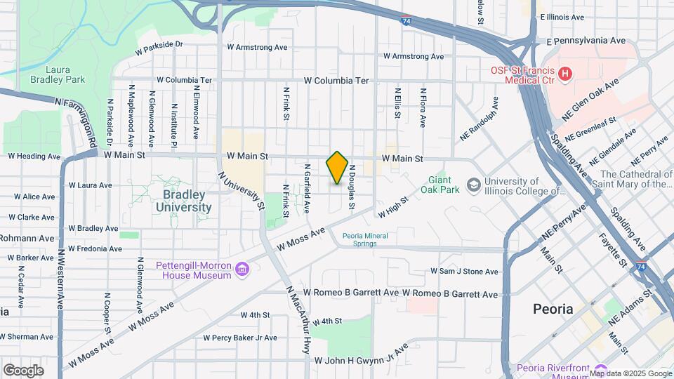 904 N Orange St Map and Location Details