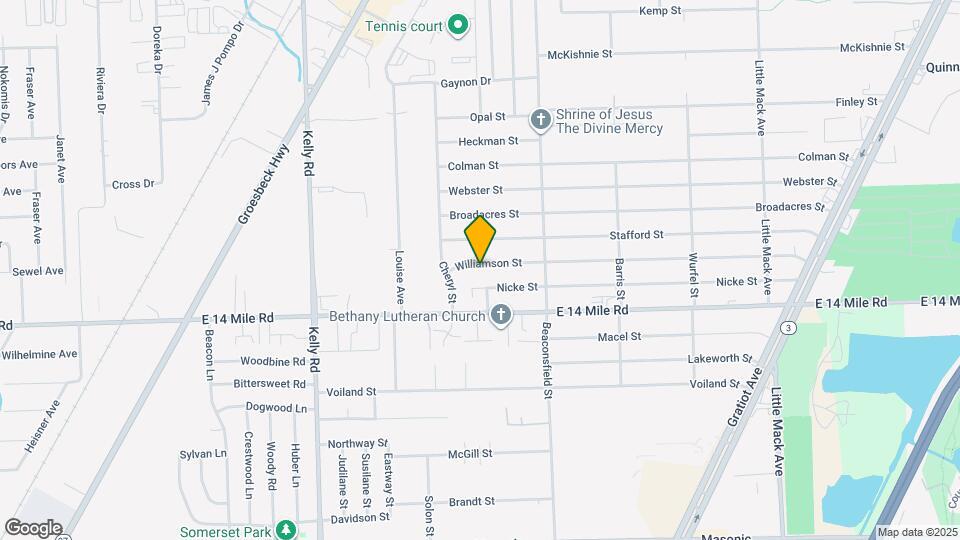 19430 Williamson St Map and Location Details