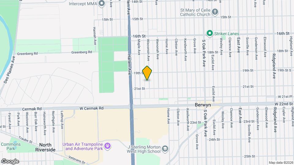 1926 Wisconsin Ave Map and Location Details